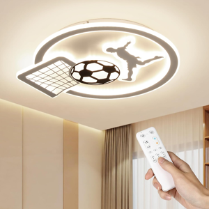 Does Not Apply Football Led Ceiling Light, 3000k-6000k, Dimmable, Remote Control, Timer, Night Does Not Apply Football Led Ceiling Light, 3000k-6000k, Dimmable, Remote Control, Timer, Night