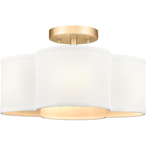 Does Not Apply Gold Semi Flush Mount Ceiling Lights, 14\" 4-Light Ceiling Light Fixtures With Fa Does Not Apply Gold Semi Flush Mount Ceiling Lights, 14\" 4-Light Ceiling Light Fixtures With Fa