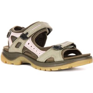 Ecco Offroad Nubuck Leather Trail Walking Womens Sandal In Khaki Uk 6 - 9 Ecco Offroad Nubuck Leather Trail Walking Womens Sandal In Khaki Uk 6 - 9