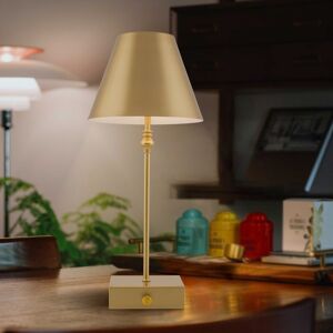 Harper Living Cordless Table Lamp, Modern Led Rechargeable Lamp-Gold Harper Living Cordless Table Lamp, Modern Led Rechargeable Lamp-Gold