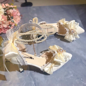 Dutrieux White Bridal Shoe Wedding Shoes Luxury Designer Mary Jane Elegant Woman Heeled S Dutrieux White Bridal Shoe Wedding Shoes Luxury Designer Mary Jane Elegant Woman Heeled S