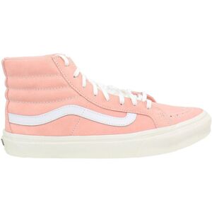 Vans Sk8-Hi Slim Womens Pink Plimsolls Vans Sk8-Hi Slim Womens Pink Plimsolls