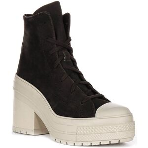 Converse A11542c Chuck 70 De Luxe Heel Platform Womens Boot Coffee Uk 3 - 8 Converse A11542c Chuck 70 De Luxe Heel Platform Womens Boot Coffee Uk 3 - 8