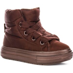 Converse A12940c Chuck Taylor Laced Womens Ankle Boots In Brown Uk 3 - 6 Converse A12940c Chuck Taylor Laced Womens Ankle Boots In Brown Uk 3 - 6