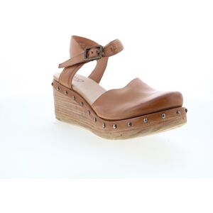 A.S. 98 Pietro Womens Brown Leather Hook & Loop Wedges Sandals Shoes A.S. 98 Pietro Womens Brown Leather Hook & Loop Wedges Sandals Shoes