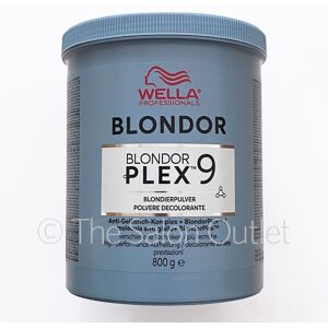 Wella Blondor Plex 9 Hair Bleach Powder Lightener 800g - Professional Use Only Wella Blondor Plex 9 Hair Bleach Powder Lightener 800g - Professional Use Only