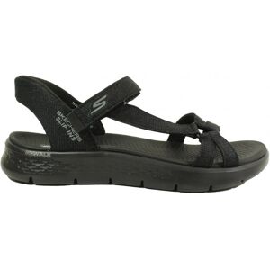 Skechers Slip-Ins: Go Walk Flex Sandal-Illuminate Black Women'S Sandals Skechers Slip-Ins: Go Walk Flex Sandal-Illuminate Black Women'S Sandals