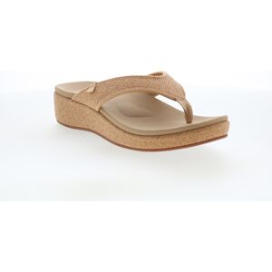 Spenco Willow Wedge Sp1227crk Womens Brown Wide Flip-Flops Sandals Shoes Spenco Willow Wedge Sp1227crk Womens Brown Wide Flip-Flops Sandals Shoes
