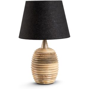 Elm Home And Garden Lamp Large Natural Fabric Shade Wooden Living Room Bedroom Bedside Table Office Elm Home And Garden Lamp Large Natural Fabric Shade Wooden Living Room Bedroom Bedside Table Office