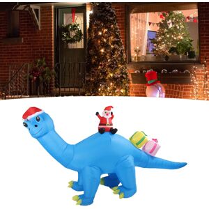 .›inflatable Blue Dinosaur Xmas Decor 5.9ft High 10.2ft Long Led Blow Up Dinosau .›inflatable Blue Dinosaur Xmas Decor 5.9ft High 10.2ft Long Led Blow Up Dinosau