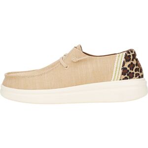 Hey Dude Wendy Rise Animal Women'S Lightweight Fabric Platform Wedge Shoes Hey Dude Wendy Rise Animal Women'S Lightweight Fabric Platform Wedge Shoes