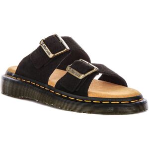 Dr Martens Josef Open Toe 2 Strap Slip On Womens Sandal In Black Uk 3 - 8 Dr Martens Josef Open Toe 2 Strap Slip On Womens Sandal In Black Uk 3 - 8