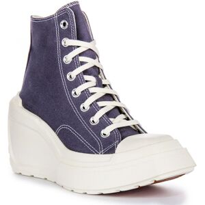 Converse A08094c Chuck 70 De Luxe Wedge Heel Womens Boots Black Uk 3 - 8 Converse A08094c Chuck 70 De Luxe Wedge Heel Womens Boots Black Uk 3 - 8