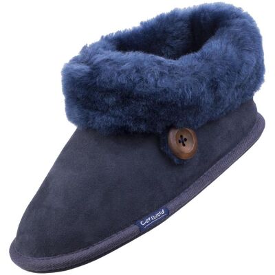 Cotswold Wotton Sheepskin Bootie Dark Cotswold Wotton Sheepskin Bootie Dark