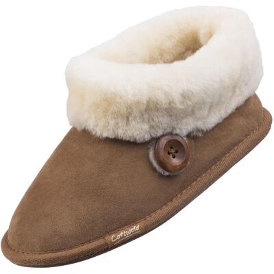 Cotswold Wotton Sheepskin Bootie Chestnut Cotswold Wotton Sheepskin Bootie Chestnut