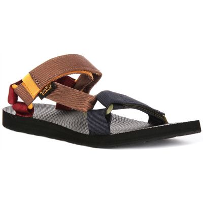 Teva Original Universal Quick-Dry Vegan Mens Sandal Brown Multi Uk 7 - 12 Teva Original Universal Quick-Dry Vegan Mens Sandal Brown Multi Uk 7 - 12