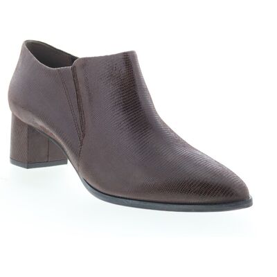 Trotters Keegan T2059-204 Womens Brown Leather Zipper Ankle & Booties Boots Trotters Keegan T2059-204 Womens Brown Leather Zipper Ankle & Booties Boots
