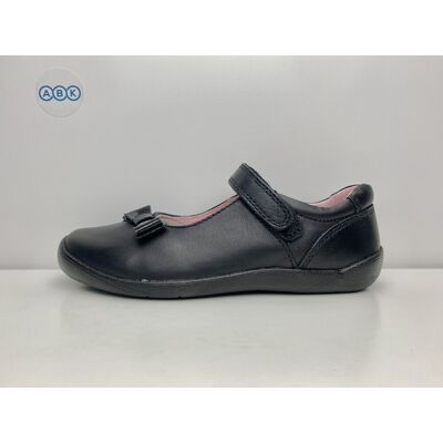 Start-Rite Start Rite Girls Giggle Black Leather Mary Jane School Shoes Bow Uk Size 1.5 E Start-Rite Start Rite Girls Giggle Black Leather Mary Jane School Shoes Bow Uk Size 1.5 E