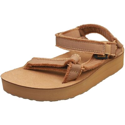 Teva Midform Universal Womens Platform Sandals In Tan - 4 Uk Teva Midform Universal Womens Platform Sandals In Tan - 4 Uk