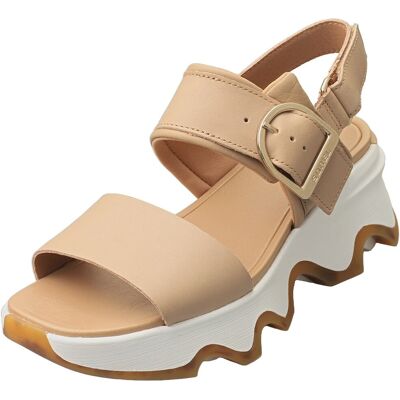 Sorel Kinetic Impact Womens Wedge Sandals In Beige - 5 Uk Sorel Kinetic Impact Womens Wedge Sandals In Beige - 5 Uk