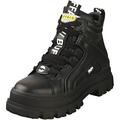 Buffalo Aspha Nc Mid Vegan Womens Platform Boots In Black - 6 Uk Buffalo Aspha Nc Mid Vegan Womens Platform Boots In Black - 6 Uk