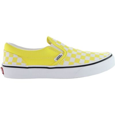 Vans Classic Kids Yellow Plimsolls Vans Classic Kids Yellow Plimsolls