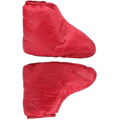 1 Pair Winter Warm Booties Soft Duck Down Filled Slipper Boots With Storage Bag 1 Pair Winter Warm Booties Soft Duck Down Filled Slipper Boots With Storage Bag