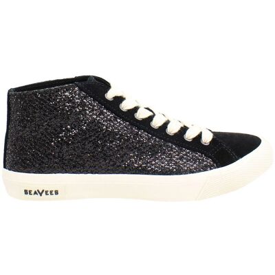 Seavees California Special Nova Womens Black Plimsolls Seavees California Special Nova Womens Black Plimsolls