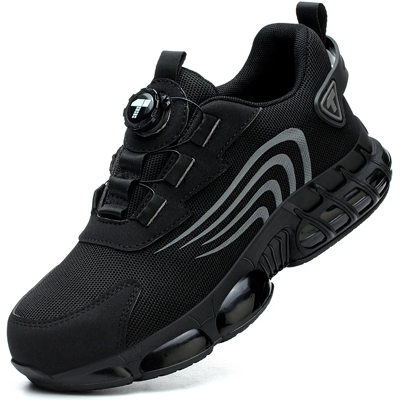 Does Not Apply Rotary Button Safety Shoes For Men, Anti-Impact, Anti-Piercing Work Sneakers Does Not Apply Rotary Button Safety Shoes For Men, Anti-Impact, Anti-Piercing Work Sneakers