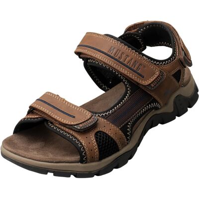 Mustang Casual Sandals Mens Walking Sandals In Nuts - 9 Uk Mustang Casual Sandals Mens Walking Sandals In Nuts - 9 Uk