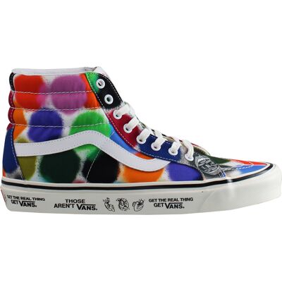 Vans Anaheim Factory Sk8-Hi 38 Dx Mens Multicoloured Plimsolls Vans Anaheim Factory Sk8-Hi 38 Dx Mens Multicoloured Plimsolls