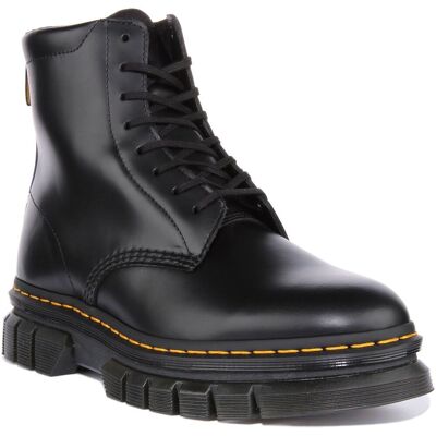 Dr Martens 27833001 8l 8 Eyelet Leather Mens Boots In Black Size Uk 7- 11 Dr Martens 27833001 8l 8 Eyelet Leather Mens Boots In Black Size Uk 7- 11