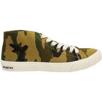 Seavees California Special Ripstop Mens Green Plimsolls Seavees California Special Ripstop Mens Green Plimsolls