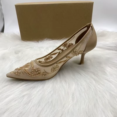 Buvazik Elegant Wedding Bridal Shoes Women Luxury Pointed Toe Kitten Heels Comfortable M Buvazik Elegant Wedding Bridal Shoes Women Luxury Pointed Toe Kitten Heels Comfortable M
