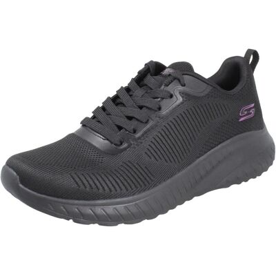 Ladies Skechers Washable Memory Foam Vegan Lace Up Trainers 117209, Face Off Ladies Skechers Washable Memory Foam Vegan Lace Up Trainers 117209, Face Off