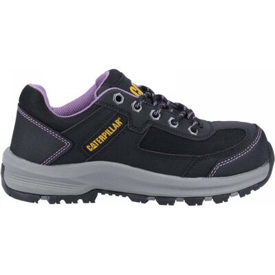 Cat Elmore Black/lilac Womens Safety Trainers Cat Elmore Black/lilac Womens Safety Trainers