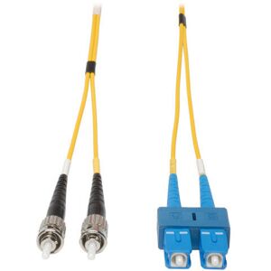 Tripp Lite N354-01M - 2x SC, 2x ST Fiber Optic Cable - Black, Blue, Yellow Tripp Lite N354-01M - 2x SC, 2x ST Fiber Optic Cable - Black, Blue, Yellow