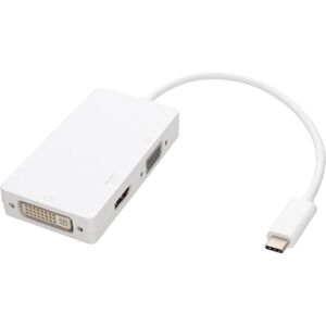 Kenable Usb 3.1 Type C To Hdmi 4k 15 Pin Vga & Dvi 24+5 Adapter 15cm Kenable Usb 3.1 Type C To Hdmi 4k 15 Pin Vga & Dvi 24+5 Adapter 15cm