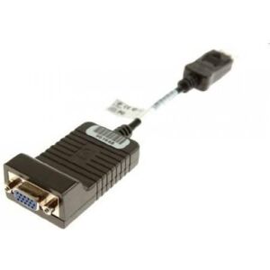 HP DisplayPort to VGA Adapter - 0.2m Black HP DisplayPort to VGA Adapter - 0.2m Black