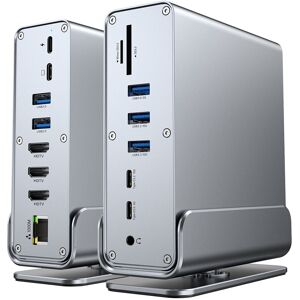 15 In 1 Usb C Laptop Docking Station 4k@60hz -Compatible Display Usb Hub5521 15 In 1 Usb C Laptop Docking Station 4k@60hz -Compatible Display Usb Hub5521