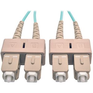 Tripp Lite 16ft Tripplite Sc Multimode To Sc Duplex 50/125 Om3 Lszh Fiber Optic Patch Cable Tripp Lite 16ft Tripplite Sc Multimode To Sc Duplex 50/125 Om3 Lszh Fiber Optic Patch Cable