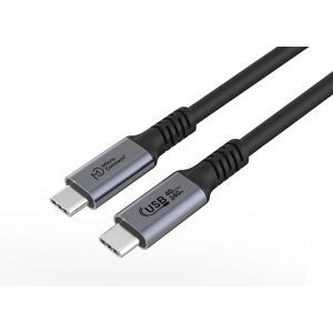 MicroConnect USB4 240W USB Cable - USB4 Gen 3x2 - 1m - Black MicroConnect USB4 240W USB Cable - USB4 Gen 3x2 - 1m - Black