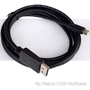 For Matrox C420 Mini Displayport To Displayport Cable 2 Meter Genuine M648 For Matrox C420 Mini Displayport To Displayport Cable 2 Meter Genuine M648