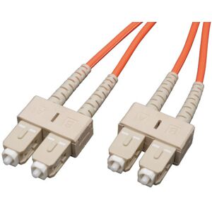50ft Tripp Lite Duplex Multimode 2 X Sc To 2 X Sc Fiber Optic Patch Cable 50ft Tripp Lite Duplex Multimode 2 X Sc To 2 X Sc Fiber Optic Patch Cable