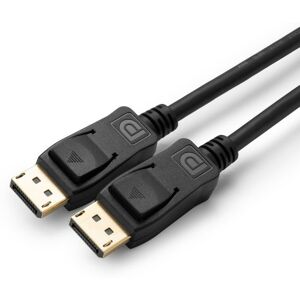 MicroConnect 10m 4K DisplayPort Cable - Black MicroConnect 10m 4K DisplayPort Cable - Black