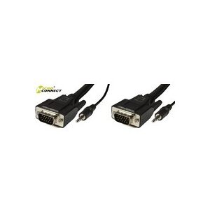 Microconnect Mongg3bmj Svga Hd15 3m M-M. 3.5mm Microconnect Mongg3bmj Svga Hd15 3m M-M. 3.5mm