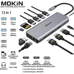 Does Not Apply 14-In-1 Usb-C Hub Docking Station For Macbook Air/pro Ipad M1/m2 Hdmi 4k Rj45 Does Not Apply 14-In-1 Usb-C Hub Docking Station For Macbook Air/pro Ipad M1/m2 Hdmi 4k Rj45