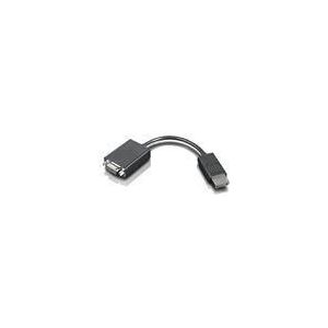 Lenovo 57y4140 Displayport To Vga Cable, 0.2m Male To Male Adapter Lenovo 57y4140 Displayport To Vga Cable, 0.2m Male To Male Adapter