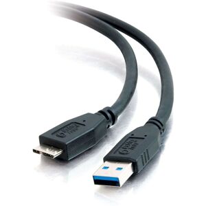 C2g 3ft Usb Type-A Male To Micro Usb Type-B Male Cable - Black C2g 3ft Usb Type-A Male To Micro Usb Type-B Male Cable - Black