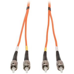 Tripp Lite 3ft St To St Duplex Multimode 62.5/125 Fiber Patch Cable - Orange Tripp Lite 3ft St To St Duplex Multimode 62.5/125 Fiber Patch Cable - Orange